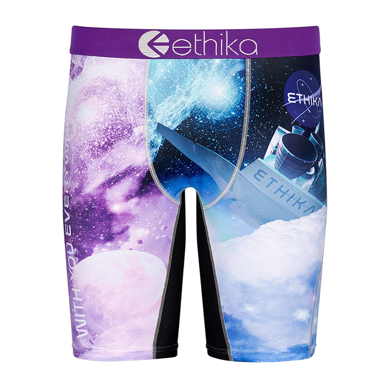 Ethika/Новинка; Детские трусы-боксеры с граффити; Быстросохнущее эластичное удобное нижнее белье для мальчиков