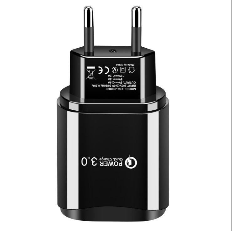 Автомобильное зарядное устройство usb QC3.0, сетевое зарядное устройство и быстрая зарядка, внешний аккумулятор, зарядное устройство для мобильного телефона
