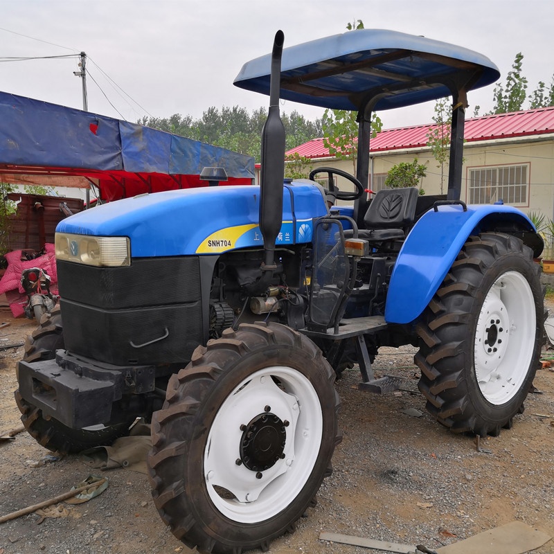 75hp 4WD дешевый Подержанный трактор