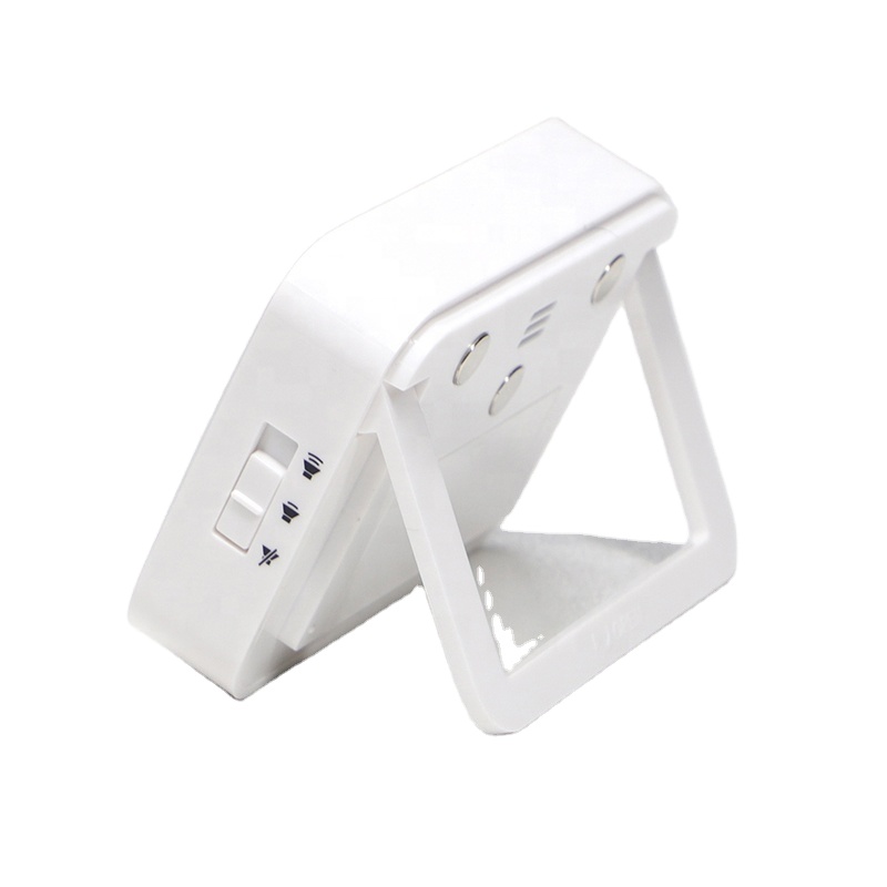Kids 60 Minutes Study Educational Square Digital Countdown Flash Mode Silent Visual Timer With Clock