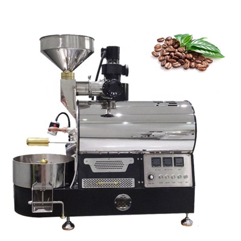 Hot-sale Air Coffee Roasting Machine / Coffee Roasters With Grinder Milling