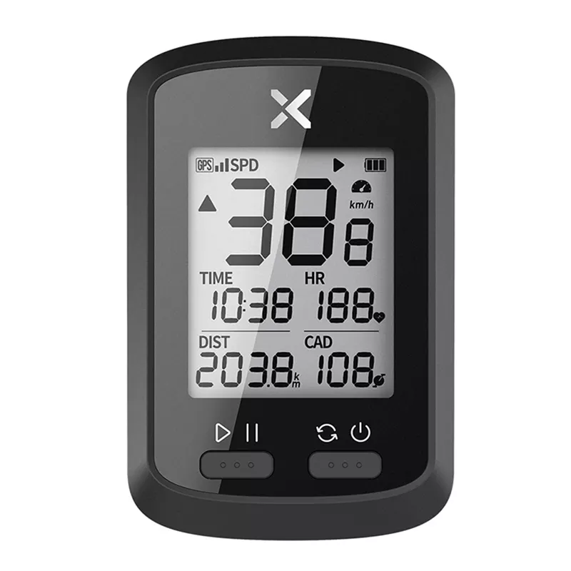 Велокомпьютер Xoss G + дорожный, беспроводной GPS-трекер, одометр, спидометр Cateye, ЖК-экран, для горных велосипедов