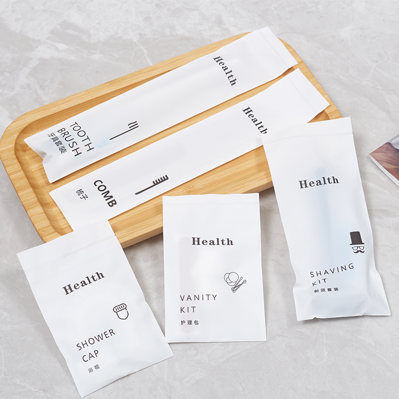Best Selling Customized Eco-Friendly Hotel Hygiene Products Set Environmentally Convenient for Hotels