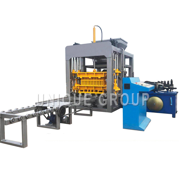 qt6-15 Brick Making Machine Semi Automatic Concrete Block Making Equipment Brick Maker Machine