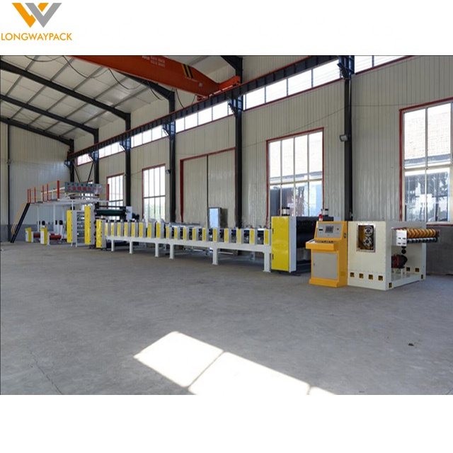 duplex board paper making machine hardboard 4 layers gray paperboard laminating machine