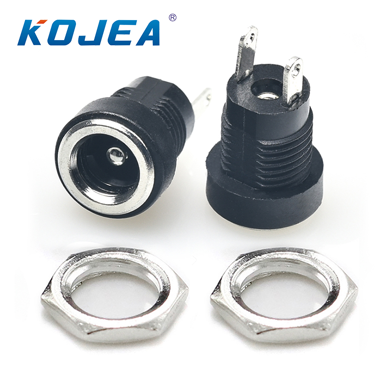 DC-022B разъем зарядки постоянного тока junktion питания 12v plug 8 мм металлический распределительный розетка разъем питания постоянного тока разъем питания