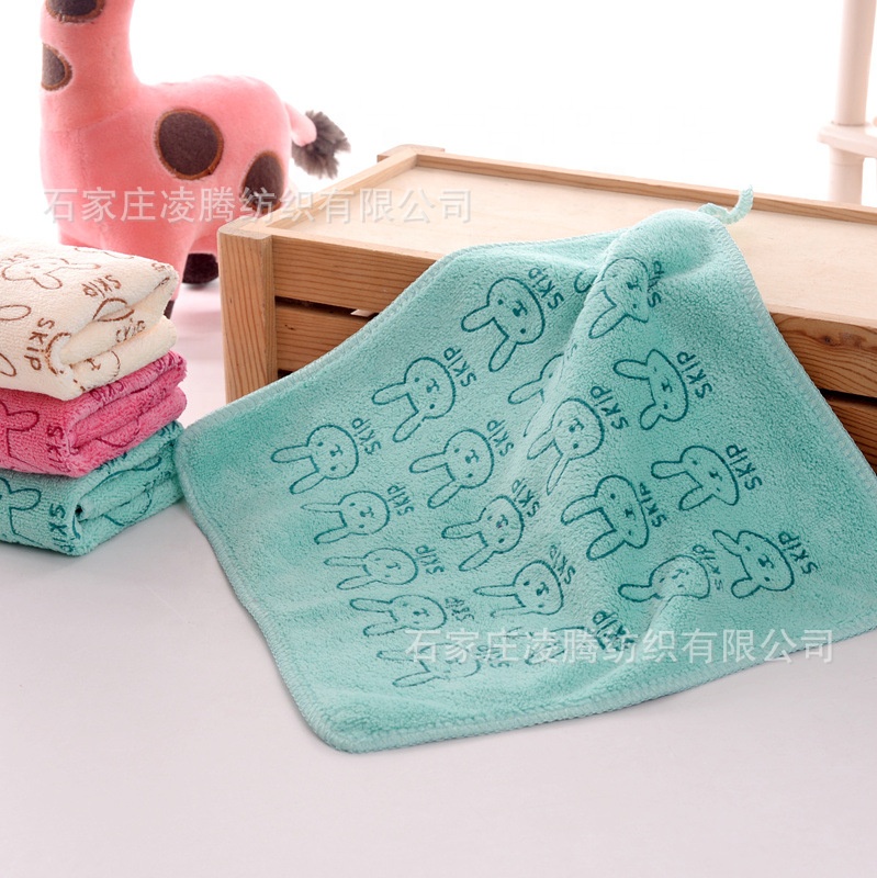 High quality cheap wholesale baby towel animal baby saliva towel baby towel bath mouth microfiber face bath