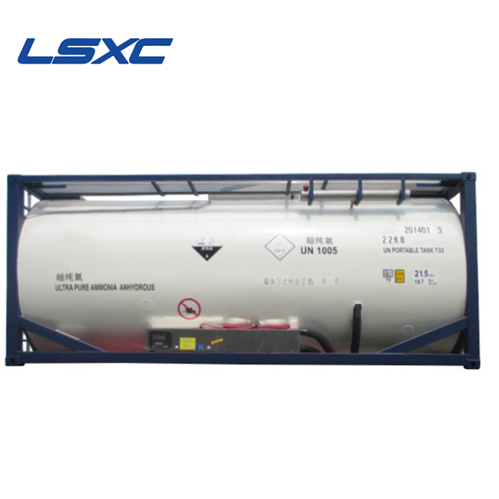 Заводская распродажа ISO 20FT T50 LPG/isobutan/amiac/CO2/другой контейнер для жидкого газа