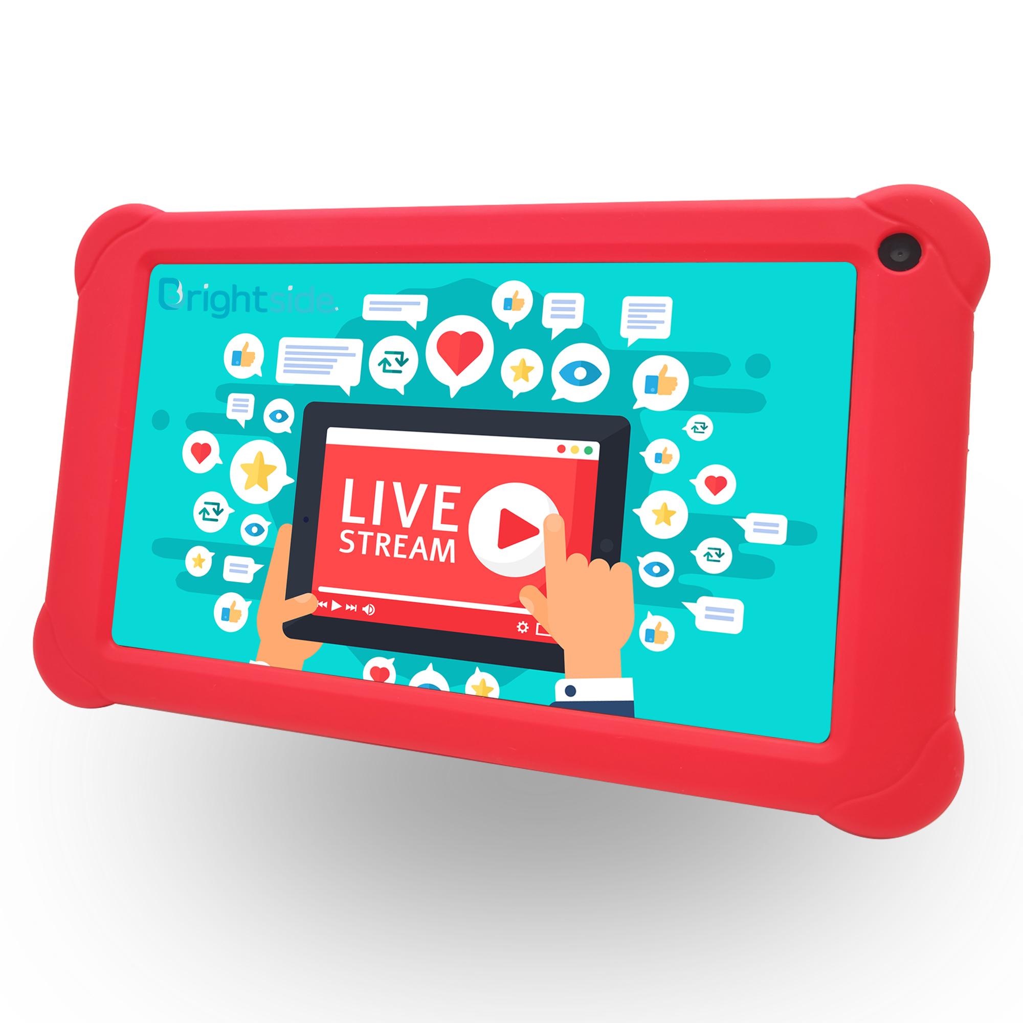With Protective case tablet for children learning kids tablet Android 7 inch tablet PC