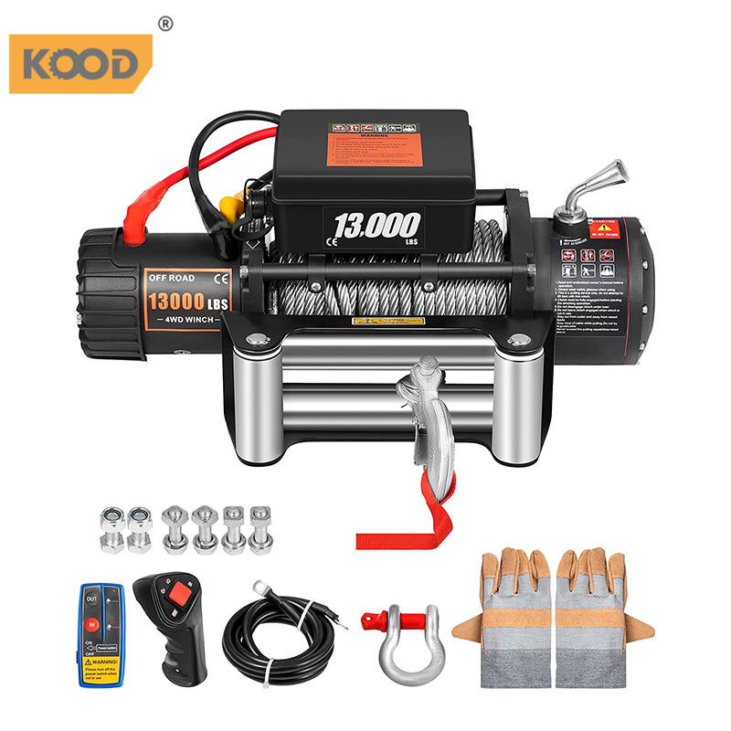 Electric Winch для Car SUV, 12V, 24V, 12000, 9500lb, 12000lb, 20000lb, 4x4 внедорожный
