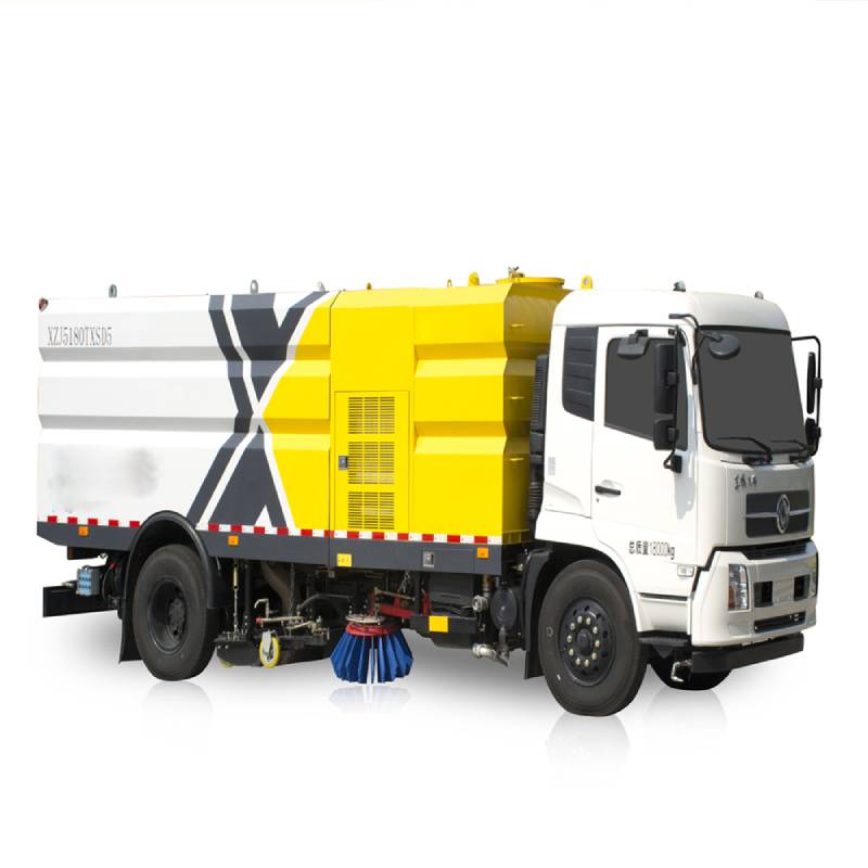 Official 3 tons XZJ5071TSLQ5 Road Sweeper Machine Garbage Truck for sale