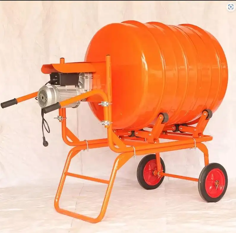 Small Portable Electric 220v Cement Concrete Mixer With 120l 160l 180l 200l 240L 480L