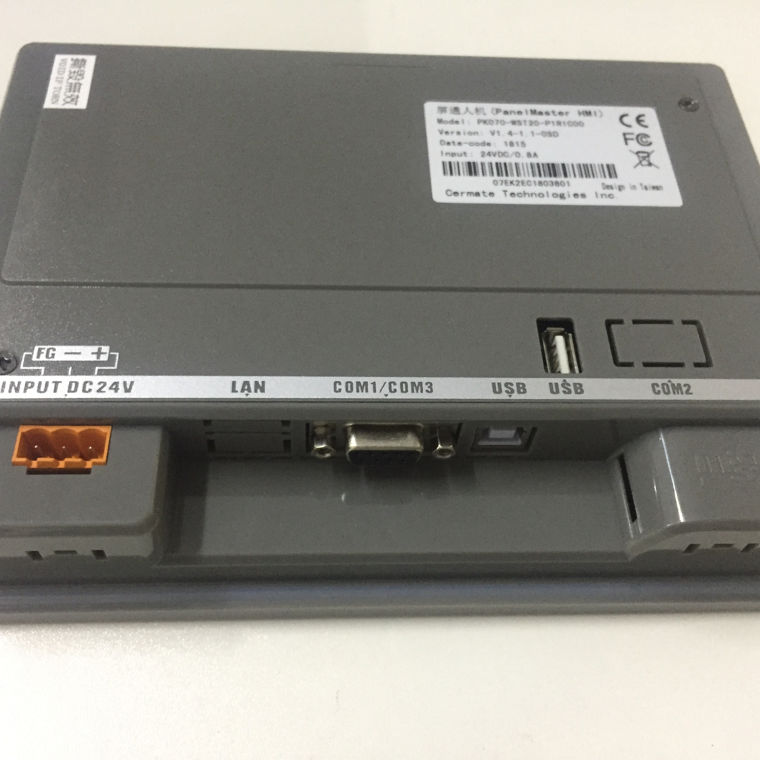 Оригинальный HMI человек машина интерфейс панель PK070-20M-T1S тесты хорошее