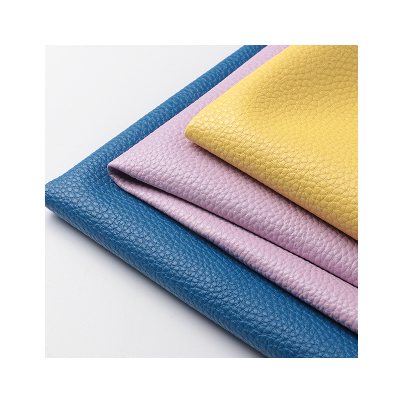 Eco artificial leather fabric recycled leather for sofa