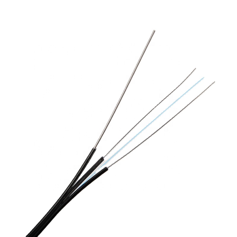1 жильный волоконно-оптический кабель Ftth Drop Cable 657A1 1KM 2KM GJYXFCH волоконный кабель один режим SM открытый 1-2 км на барабан PE LSZH PVC OEM