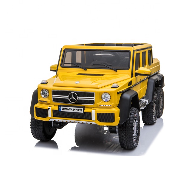 Лицензионные двухместные электрические автомобили на 6x6 колёс для больших детей катаются на игрушках Детские водительские автомобили на продажу