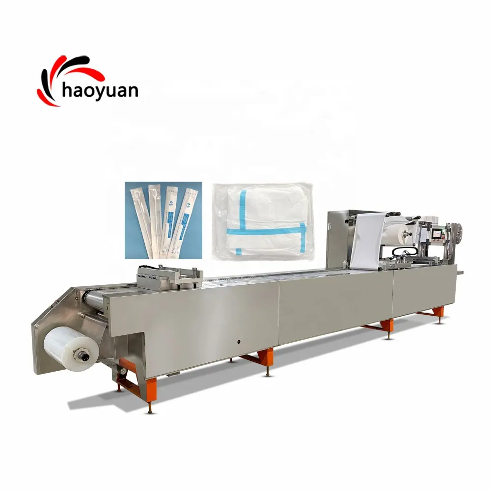 Disposable Syringe Packaging Machine Medical Gauze Nucleic acid detection disinfection cotton swab packing machine