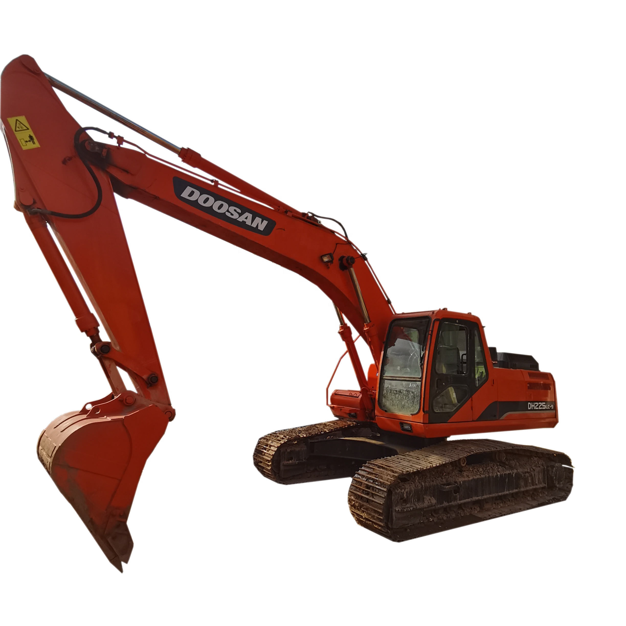 Б/у модель doosan DH225LC в хорошем состоянии и с низким сроком работы, гусеничный экскаватор doosan