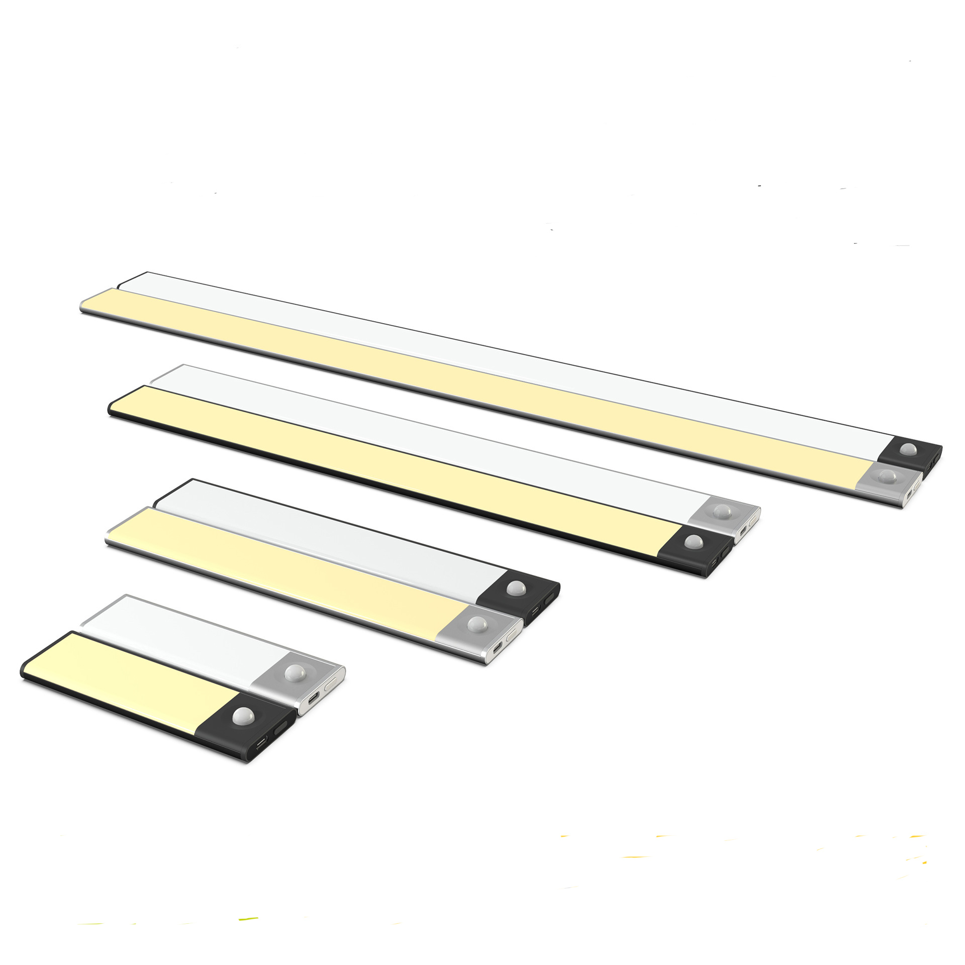 Motion Activated USB Rechargeable LED Closet Light Wireless Stick-on Anywhere Magnetic Motion Sensor Light