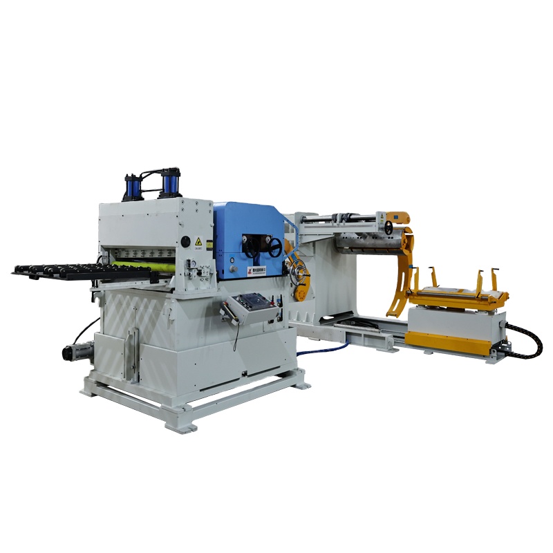Automatic sheet metal nc servo coil feeder for press automation