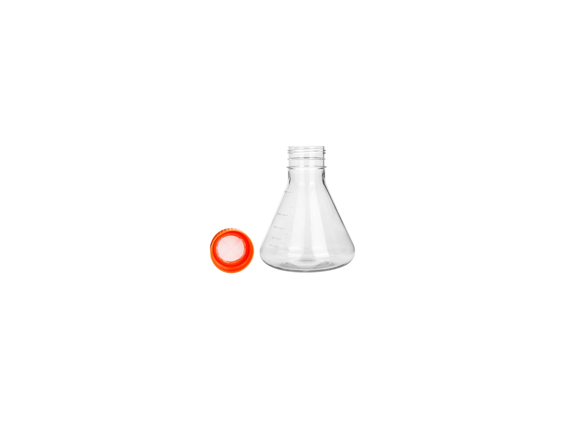 High quality service clear conical flask narrow-mouth erlenmeyer flask