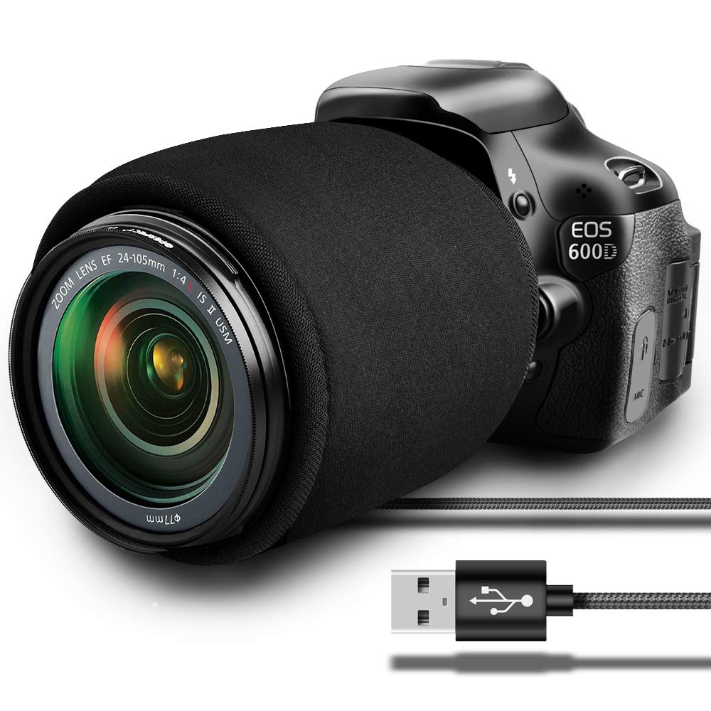 Ремешок для нагревателя росы для телескопов, объективов DSLR камеры, окуляров телескопа USB батареи тепла