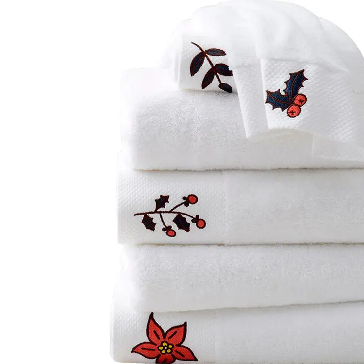 Wholesale 2019 hot sale high quality 100% cotton custom logo facial towel