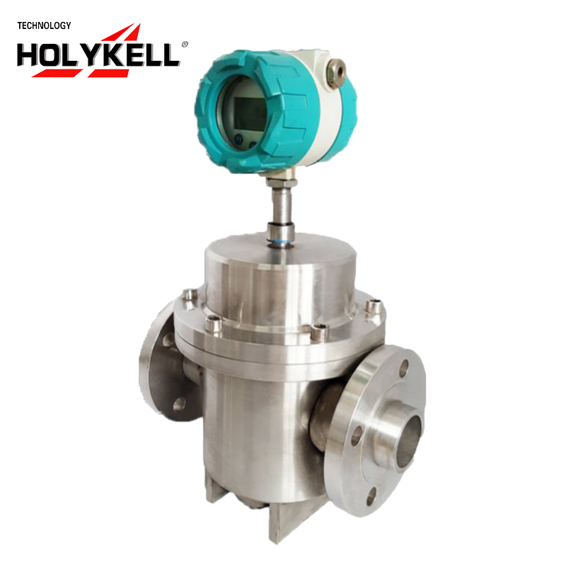 Holykell тяжелый дизельный двойной роторный расходомер для бензина