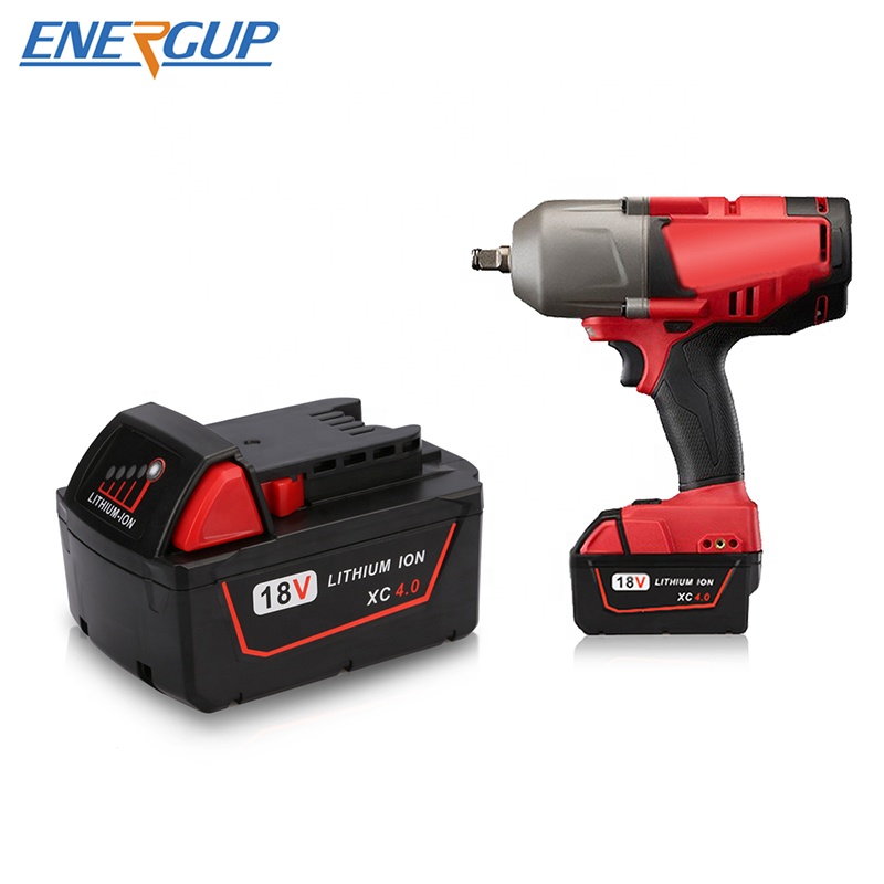 Energup 18V аккумуляторная батарея для Милуоки 18 мес., 18 мес., перезаряжаемая литиевая мощность дрели батареи для Милуоки инструменты батарея