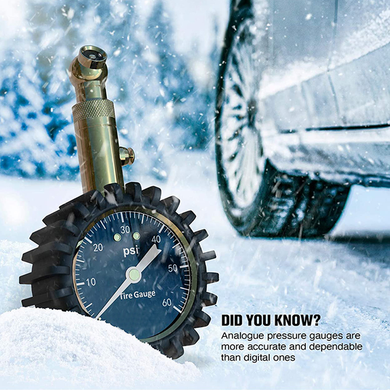 Digital Tire Inflator With Pressure Gauge And Back Night Led Light - Heavy Duty Auto Air Inflating Gun