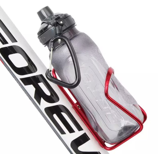 Aluminum Alloy Bottle Holder Bicycle Water Bottle Cup Cages Lightweight Adjustable Bottle Holder