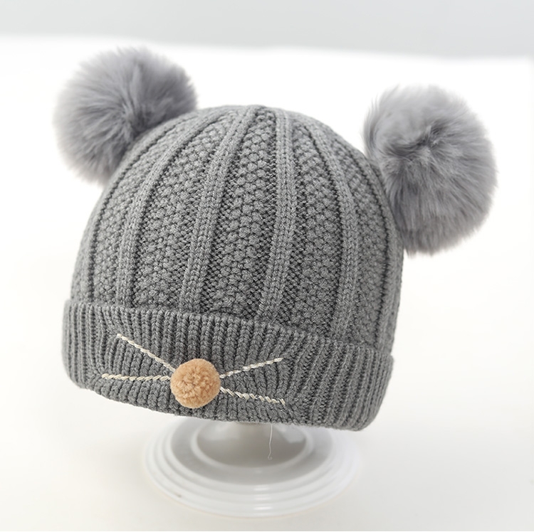 Custom Cozy Chunky Infant Toddler Beanies for Boys Girls Winter Soft Warm Knitted Baby Hats