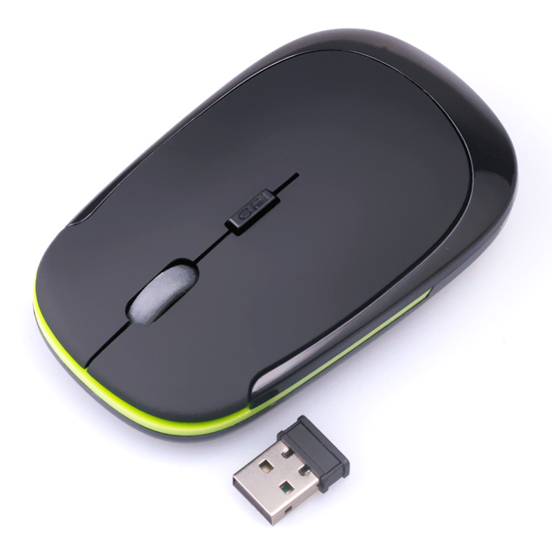 Дешевая беспроводная мышь оптом 2,4 ГГц USB Беспроводная мышь мини-мышь для ноутбука