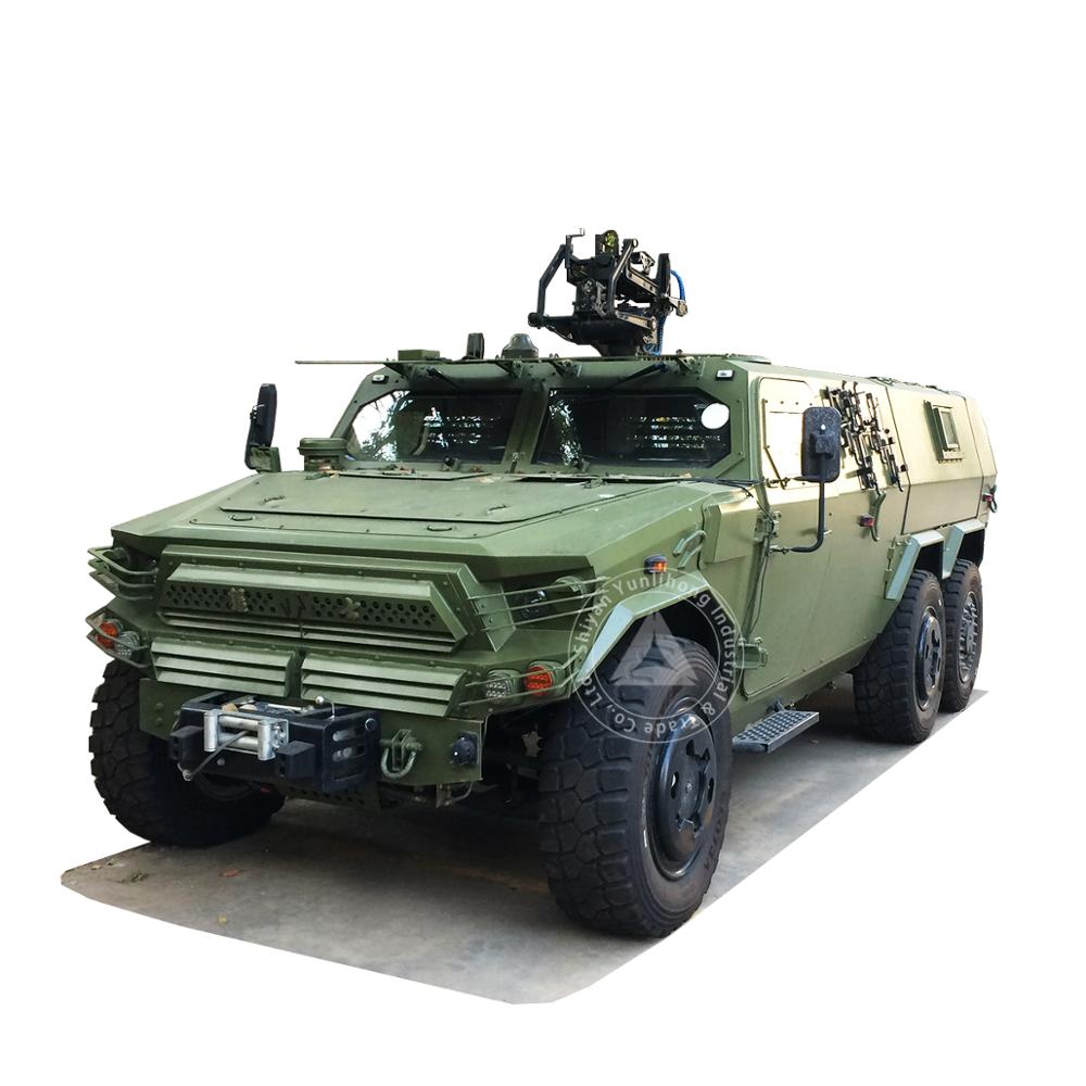 6x6 Dongfeng бронированный армейский автомобиль вездеход пуленепробиваемый