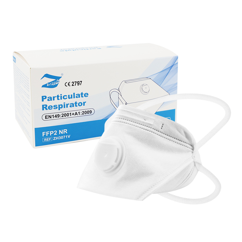 CE2797 EN149 Breathable Valve FFP2 masker Elastic Ear Strap Folding Duck Billed Mascarillas FFP2