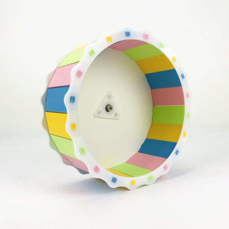 MewooFun Hot Sale Hamster Jogging Exercise Wheel PVC Acrylic Hamster Wheel Colorful Hamster Exercise Wheel