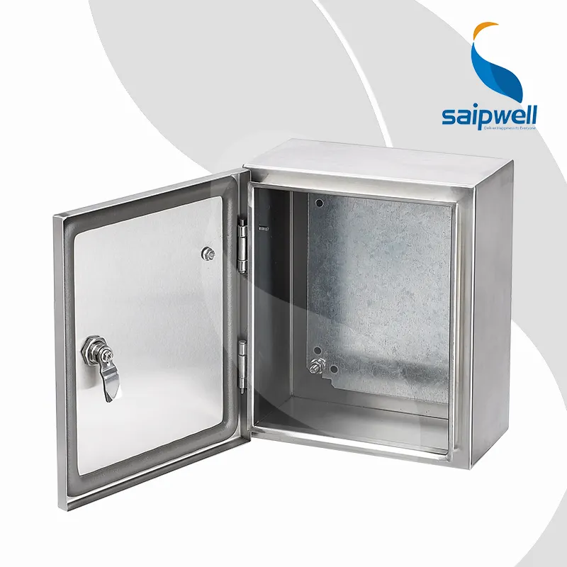 IP65 outdoor 304 stainless steel wateproof wall mounted distribution junction enclosure