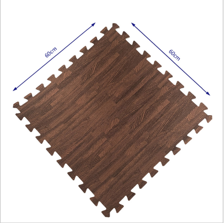 FANDING EVA Foam Suede Carpet Kids Room Carpets Patchwork Rug Kids Foam Puzzle Mat Long Fluff Baby For Living Room