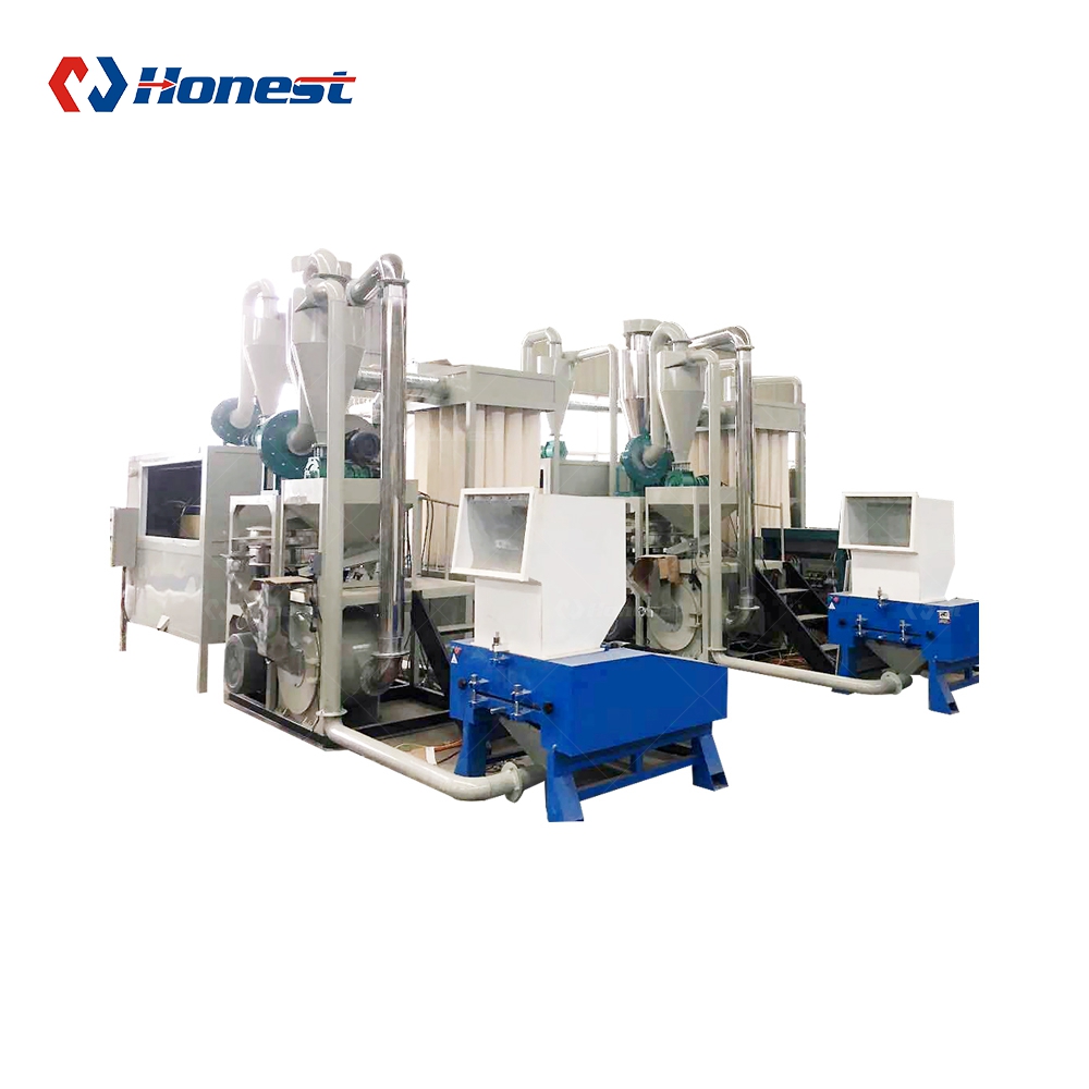 High Efficiency and Environmental Protection Waste Al- Plastic Recycling Plant Machine