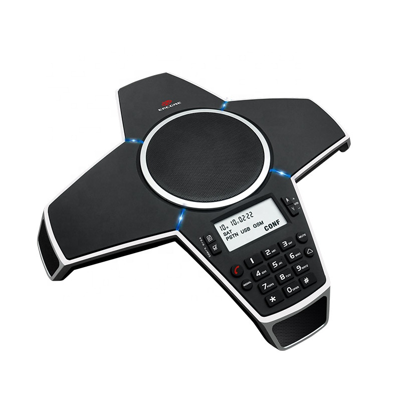 Eacome S350 многопартийный Конференц-телефон Поддержка Aanlog PSTN & веб-конференции & Конференц-телефон