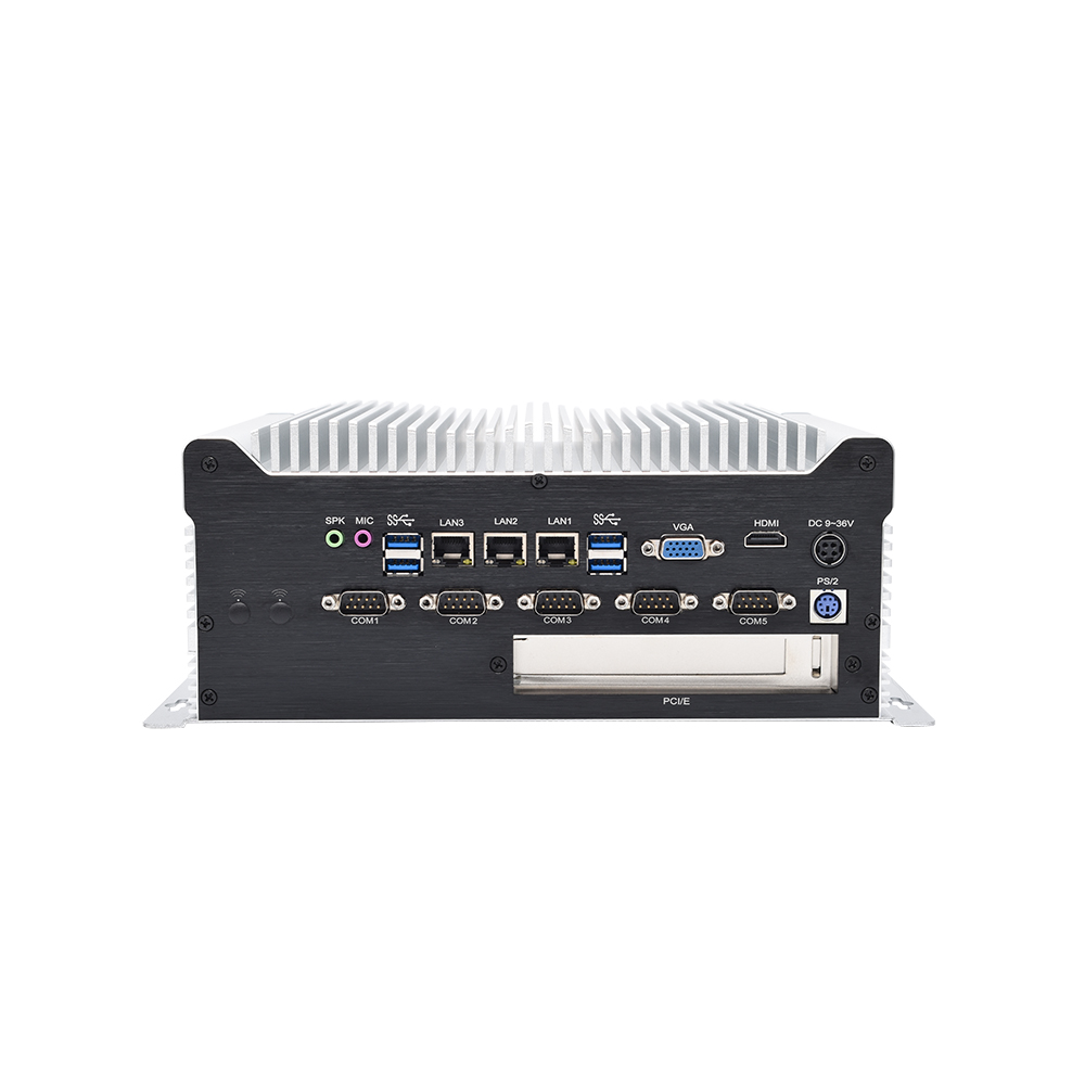 Встроенные компьютеры, промышленный мини-ПК Core I5 9400 с 8 USB 6 COM 3 LAN для автоматизации промышленного оборудования