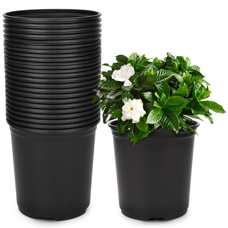 2022 Self Watering Balcony Flower Pot Garden Plastic Planter Nursery Pots for Home Decor
