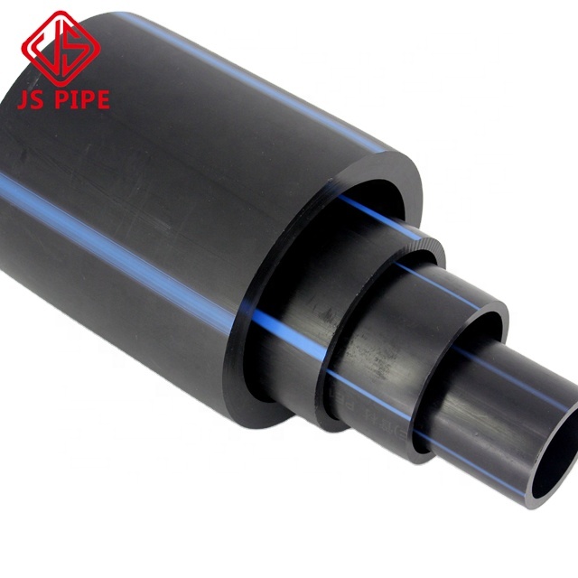 JS ISO standard Factory hdpe water pipe polyethylene pipe plastic tubes 5 inch one roll horse pipe for irrigation