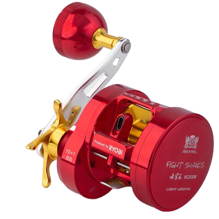 Рыболовная катушка RYOBI Ranmi, 15 кг, для борьбы с акулами, легкая, для джиггинга, для троллинга, Лучшая цена, для морской рыбалки