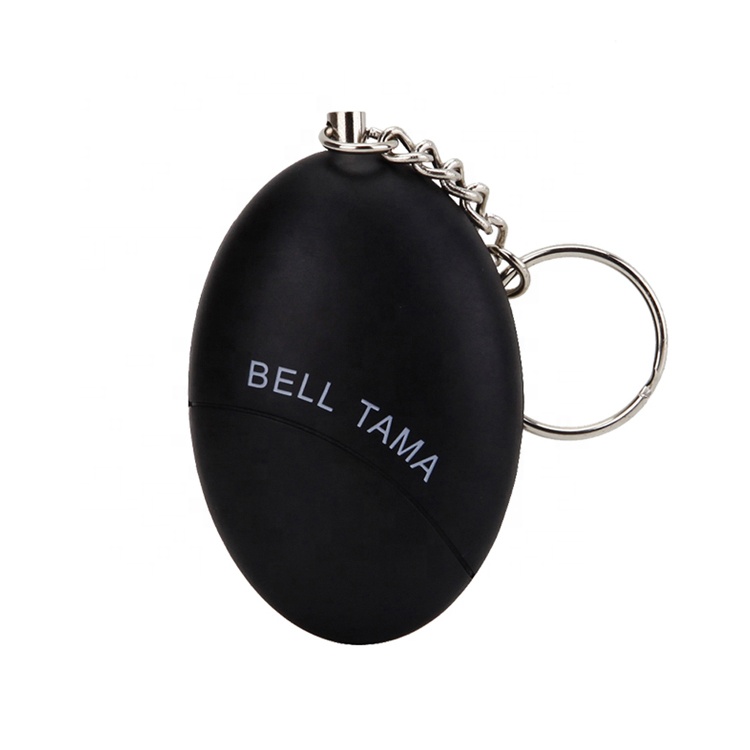 Custom Logo 120db Emergency Self-Defense Security Alarms Keychain Personal Alarm for women/