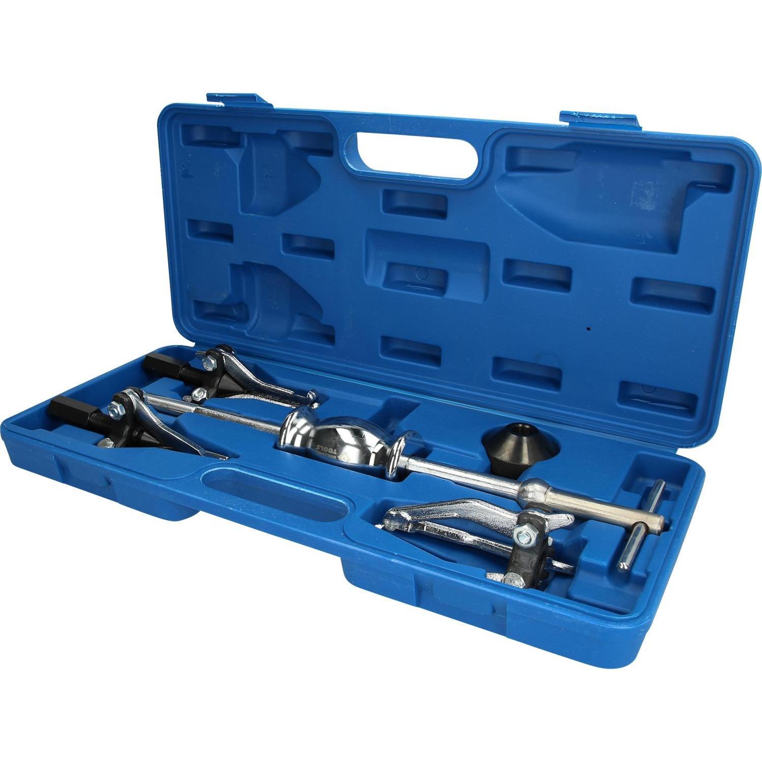 Brilliant Tools 3 Jaw internal &amp; external puller set, 5 pcs