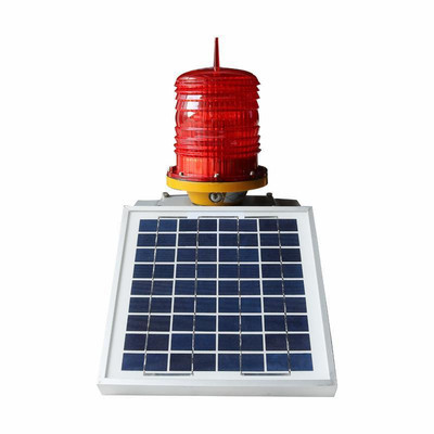 Solar Aviation Obstacle Lamp LED Beacon Lamp High-altitude Bridge Solar LED Warning Light