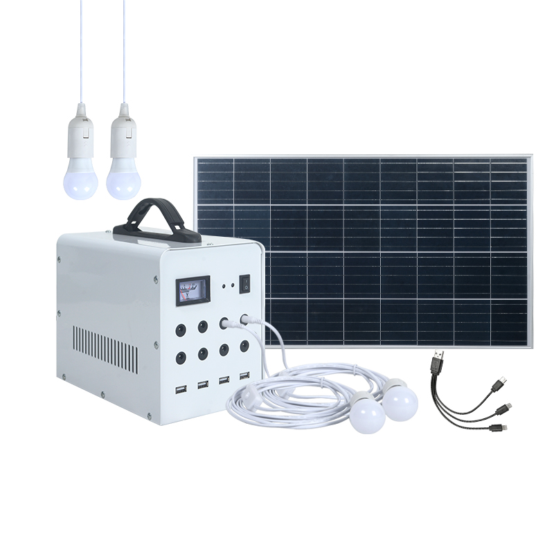ALLTOP New product solar energy power bank 50w mini solar lighting system