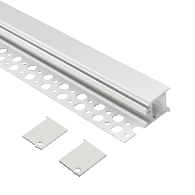 New design Trimless Recessed Drywall LED Channel Plaster Aluminum LED Profile Inner Wall Light