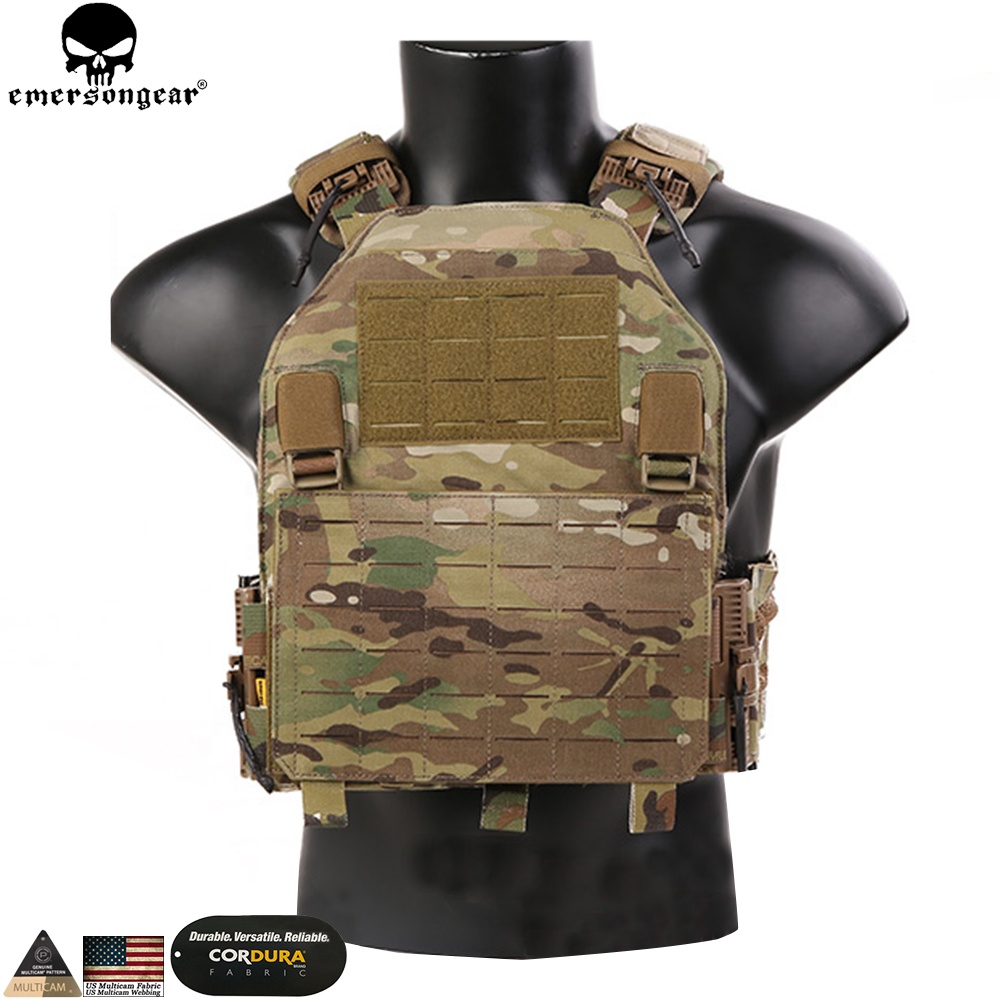 EMERSONGEAR LVAC штурмовая накладка W ROC быстросъемный жилет облегченная модульная система переноски снаряжения армейская военная одежда для страйкбола